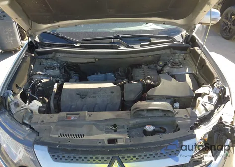 2019 Mitsubishi Outlander Se from USA, damaged, VIN JA4AD3A35KZ019008